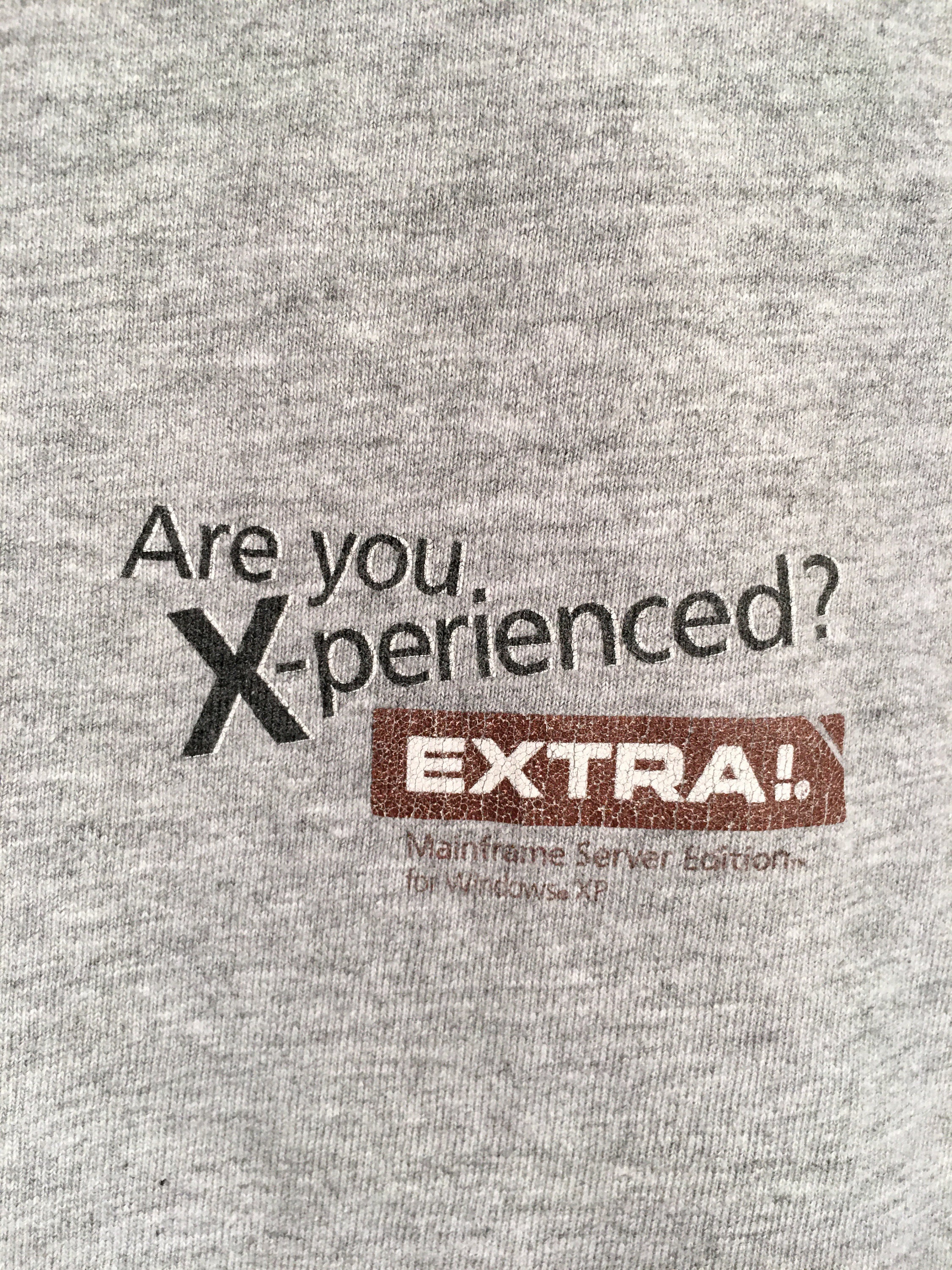 Vintage Attachmate Extra Computer Program Men's XL Gray Etsy