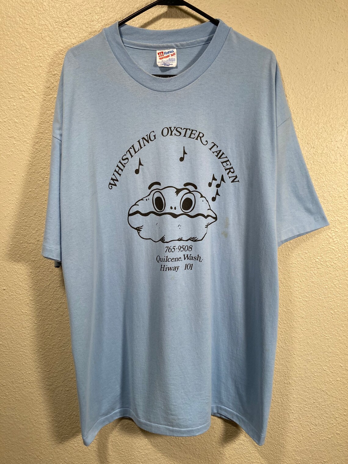 Vintage Whistling Oyster Tavern Quilcene Washington Men's Etsy