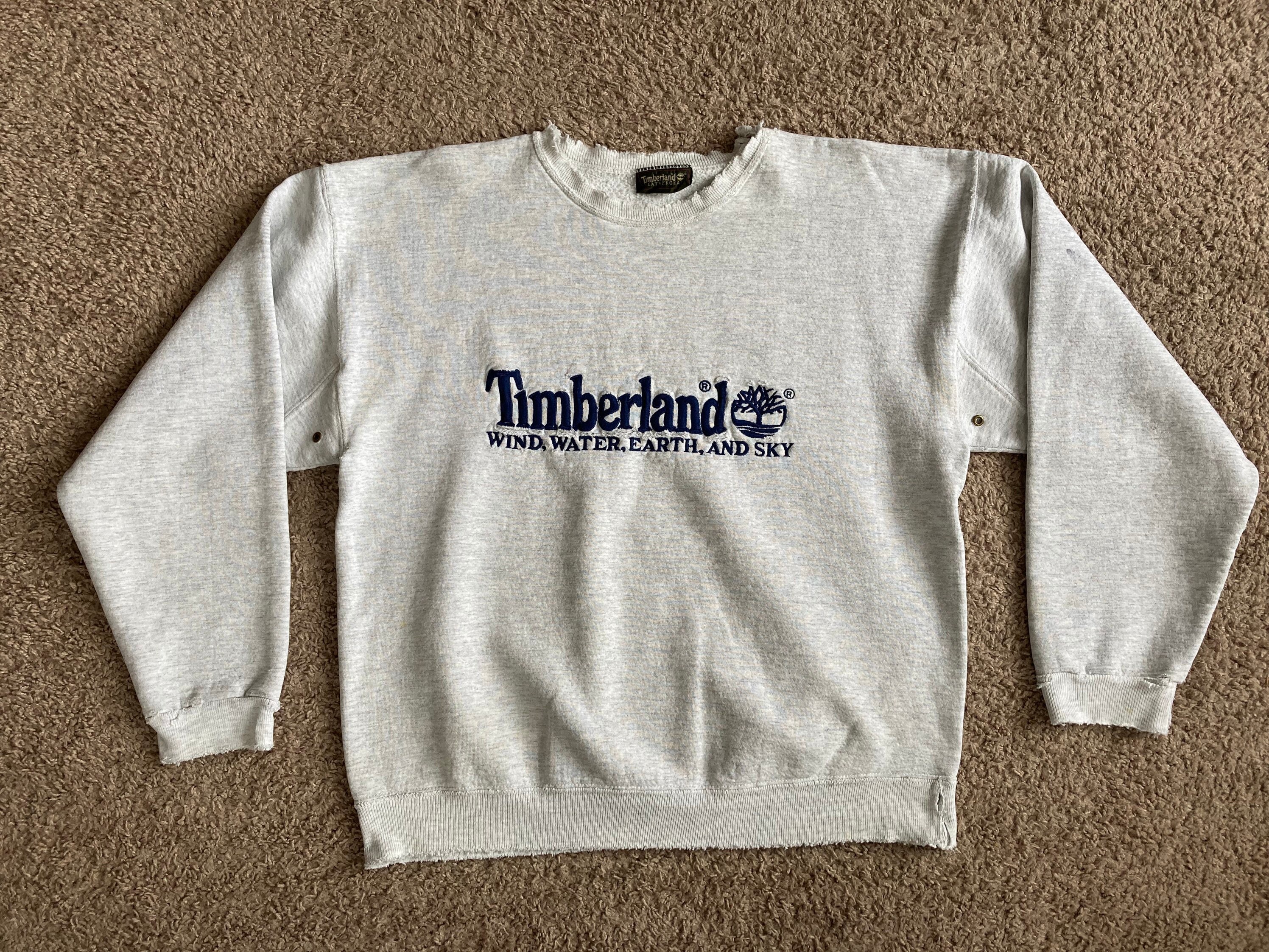 90s timberland sweatshirt Clearance