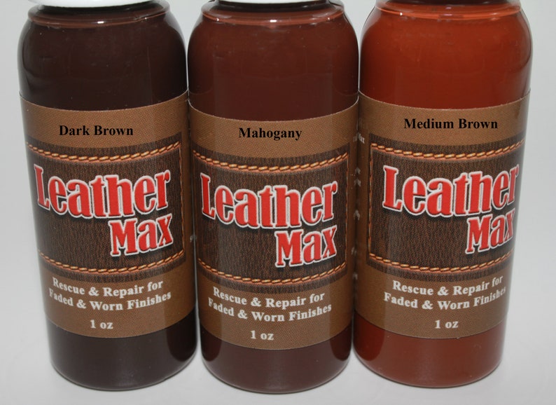 Leather Max Leather Refinish an Repair Aid to Color Restorer Etsy