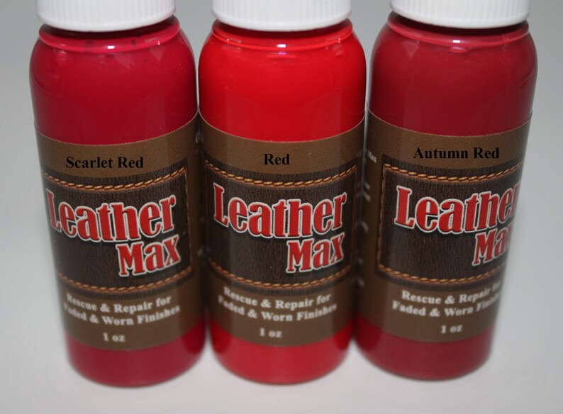 Leather Max Leather Refinish an Repair Aid to Color Restorer Etsy