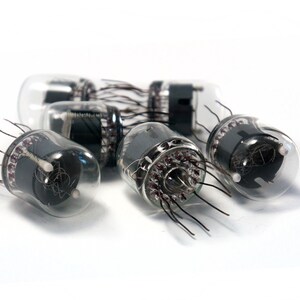 6x IN-1 Nixie Tube Small Fine Grid Special Edition Flexible Pins NOS - Etsy