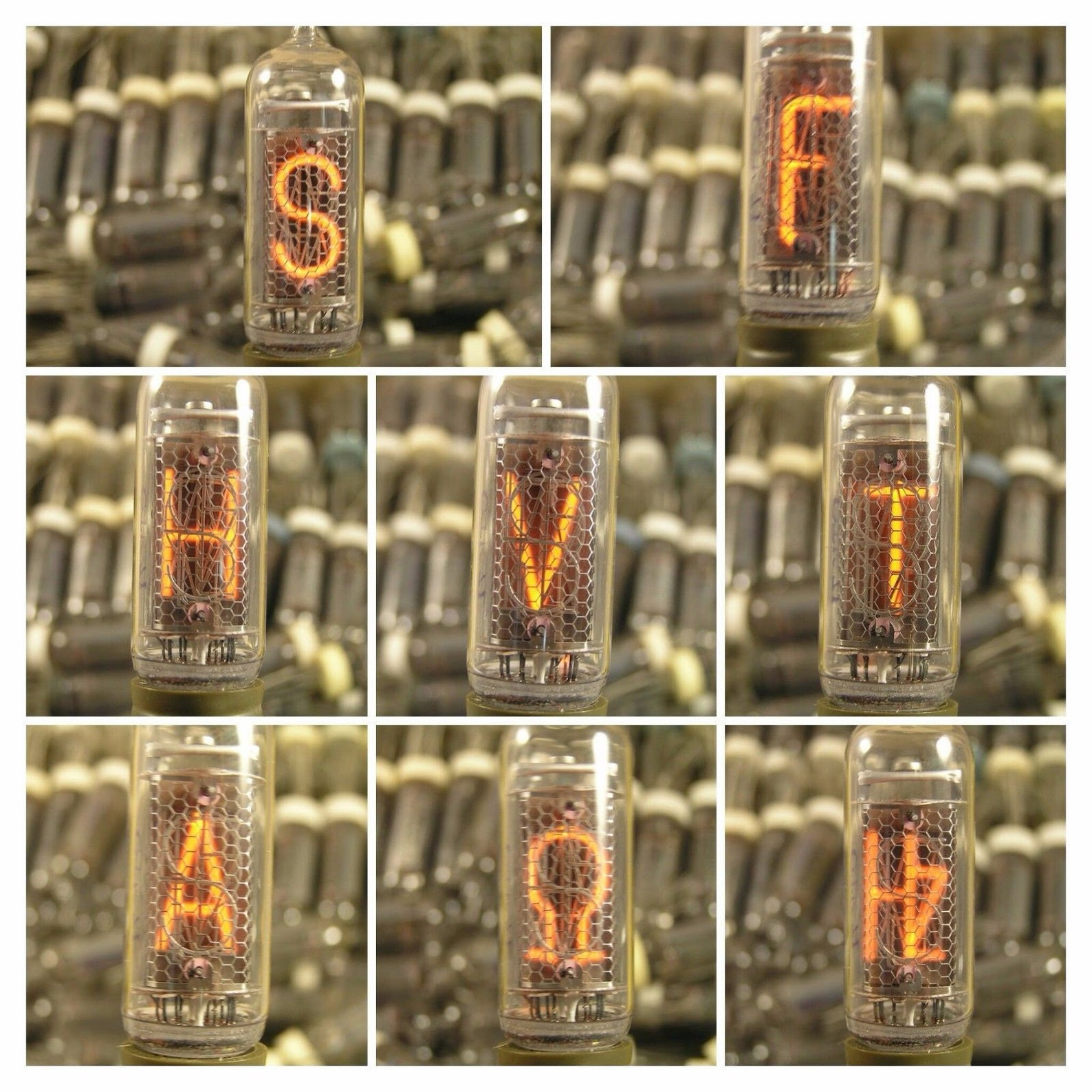2x IN19B s F H VT A Hz Ω Nixie Tubes Etsy