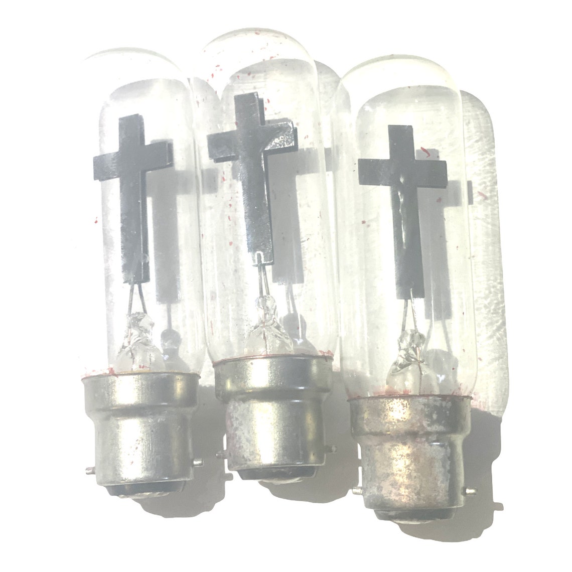 Neon Crucifix Light Bulb Jesus on the Cross Artful Aerolux - Etsy