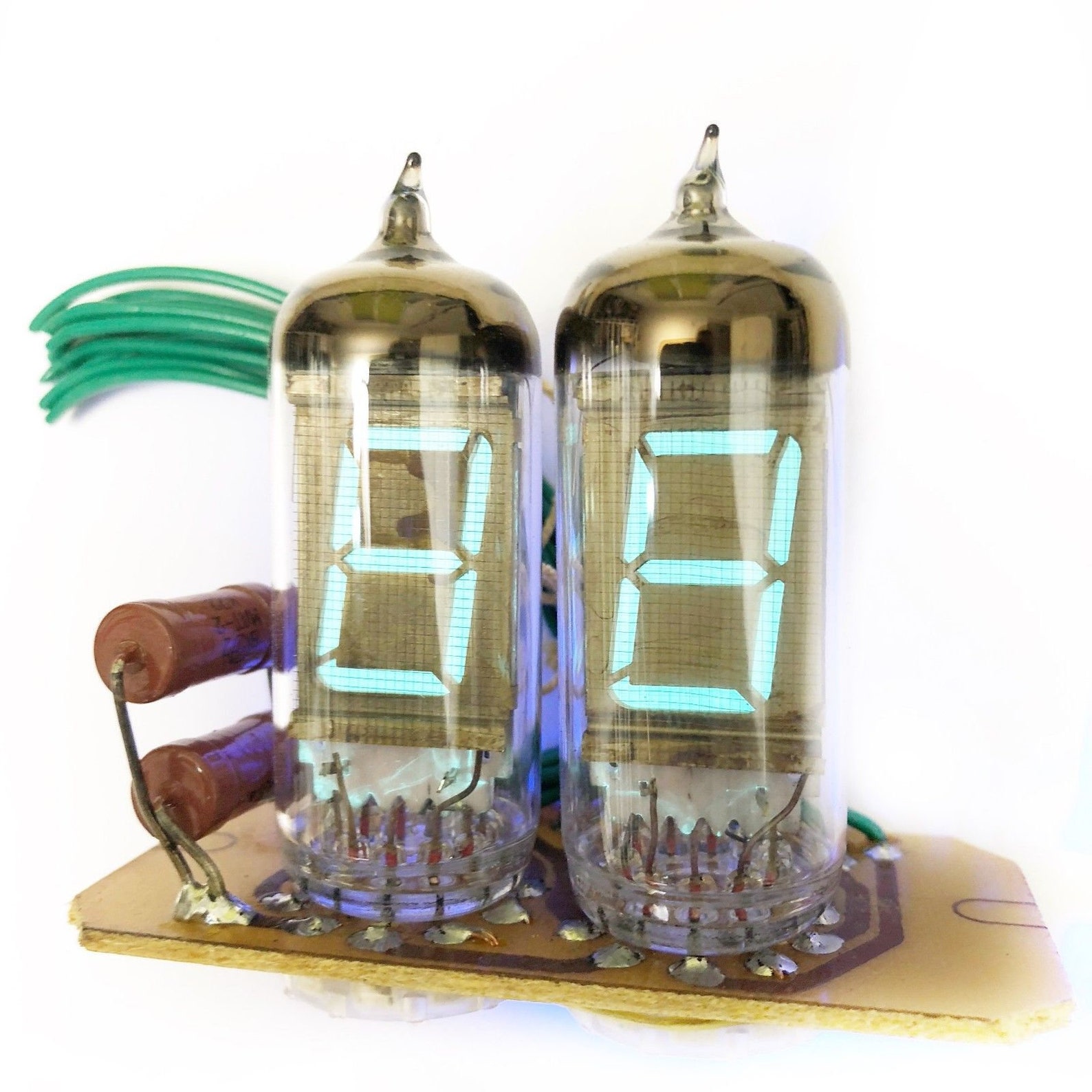 6 tubos VFD IV12 en tomas de PCB para reloj diy o proyectos Etsy