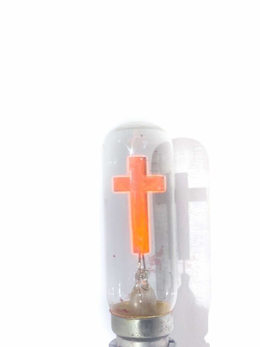 Neon Crucifix Light Bulb Jesus on the Cross Artful Aerolux - Etsy