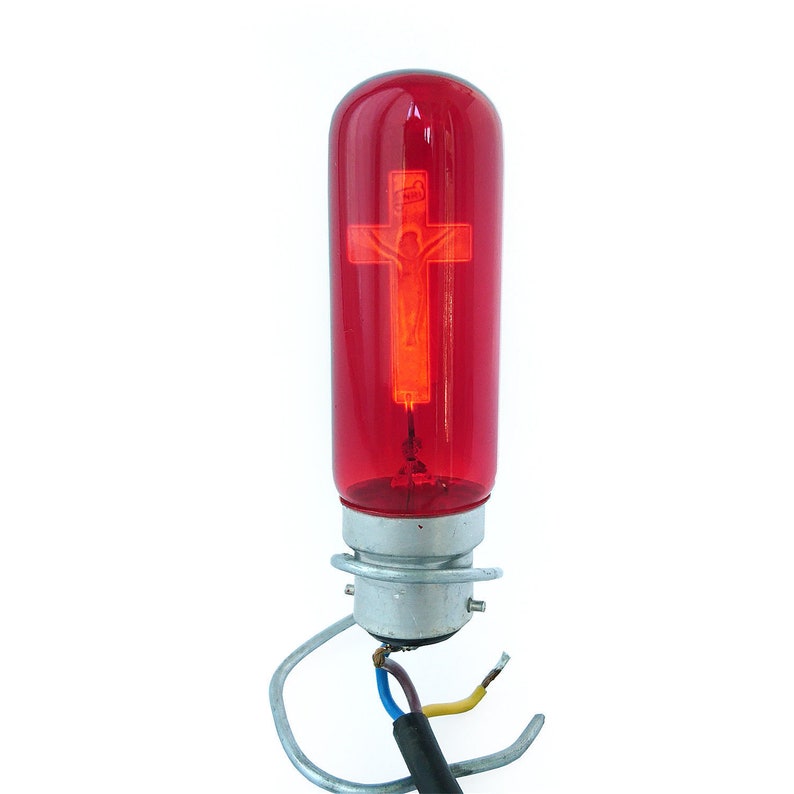 Neon crucifix light bulb Jesus on the cross Artful aerolux copy night nixie lamp
