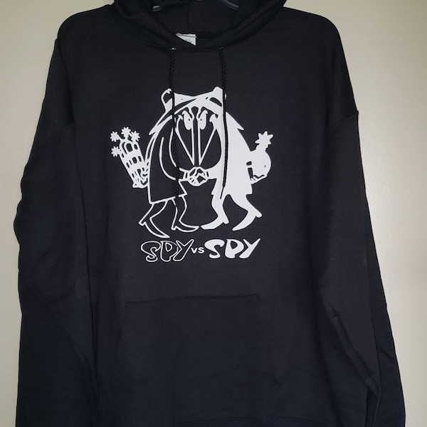 Spy Vs Spy Hoodie Etsy