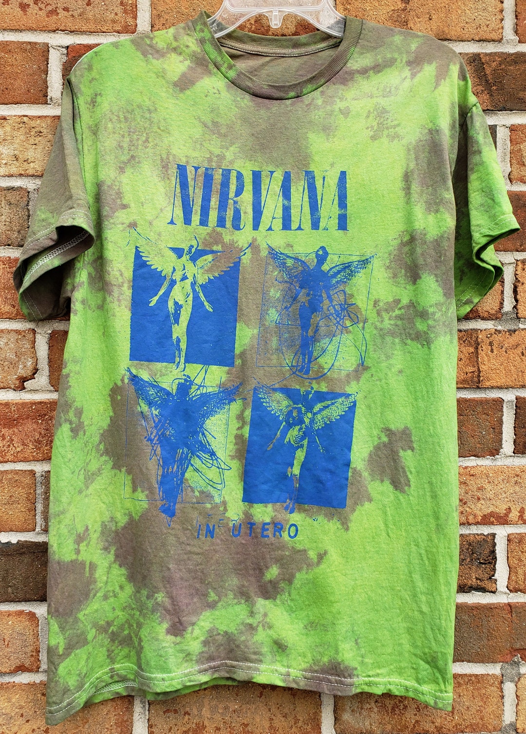 nirvana tie dye shirt