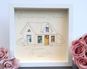 Geschenk Hausbau Etsy
