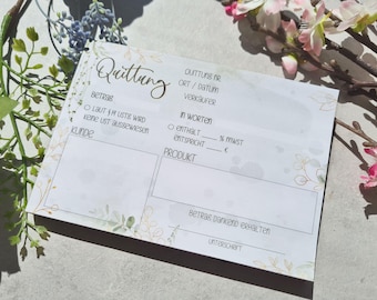 RECEIPT PAD A6 with carbon copy 100 sheets | Small business owner invoice writing with carbon copy Business Etsy Shop Sewing Stationery