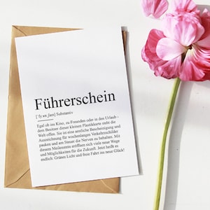 Fuehrerschein geschenke -  Österreich