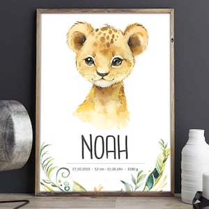 GEBURTSPOSTER | Geburtsbild | Poster | Schwangerschaft | Geburt | Geschenk | Babyparty | Geburtsdaten | Geburtsanzeige | Baby | DIN A4