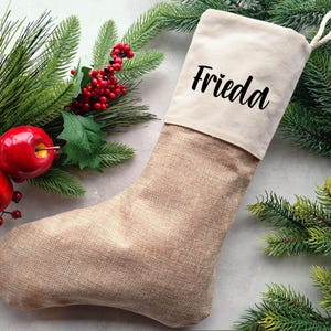 CHRISTMAS STOCKING No4 | Personalized Santa Claus sock to fill Christmas sock Santa Claus stocking Christmas decoration St. Nicholas Day Children Santa Claus