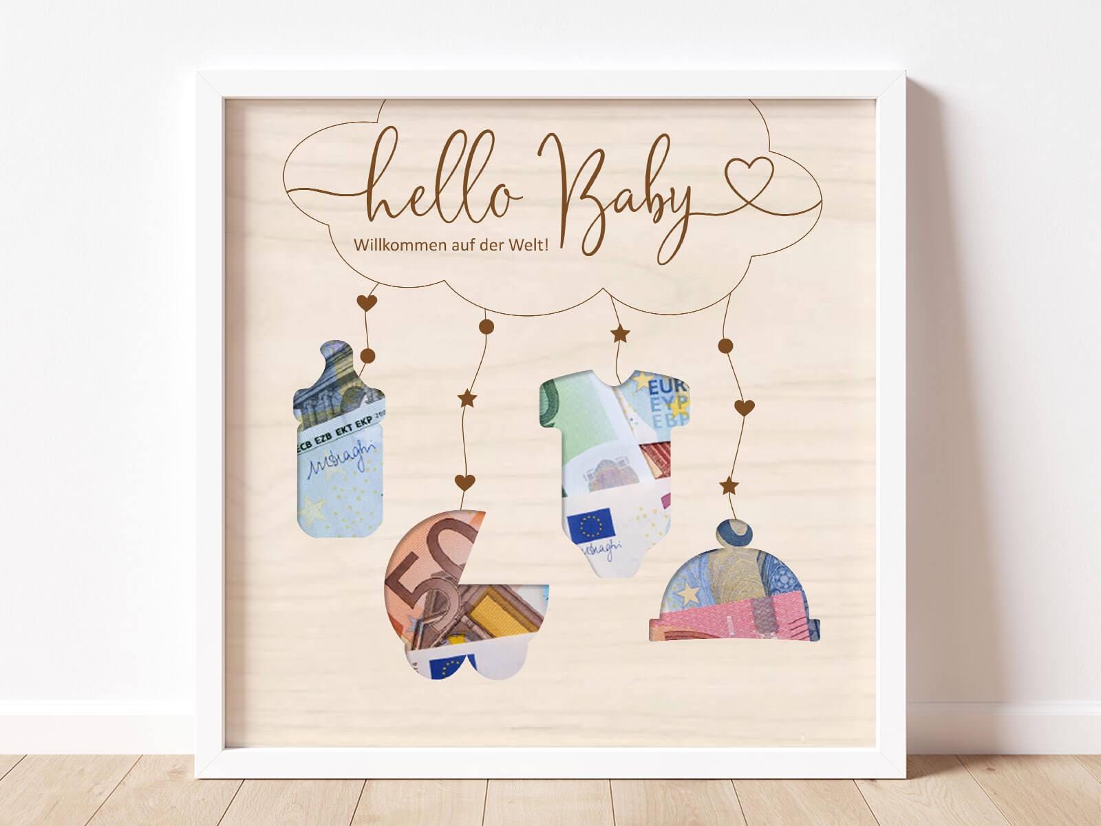 Biglietti miliari in legno per bambini, 6 biglietti mensili per bambini