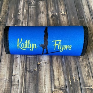 Personalized Gymnastics/Gymnast/Gymnastics Team Luggage Spotter/Luggage Tag