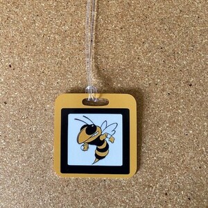 Mascot/Sports Team Personalized Luggage Tag/Bag Tag