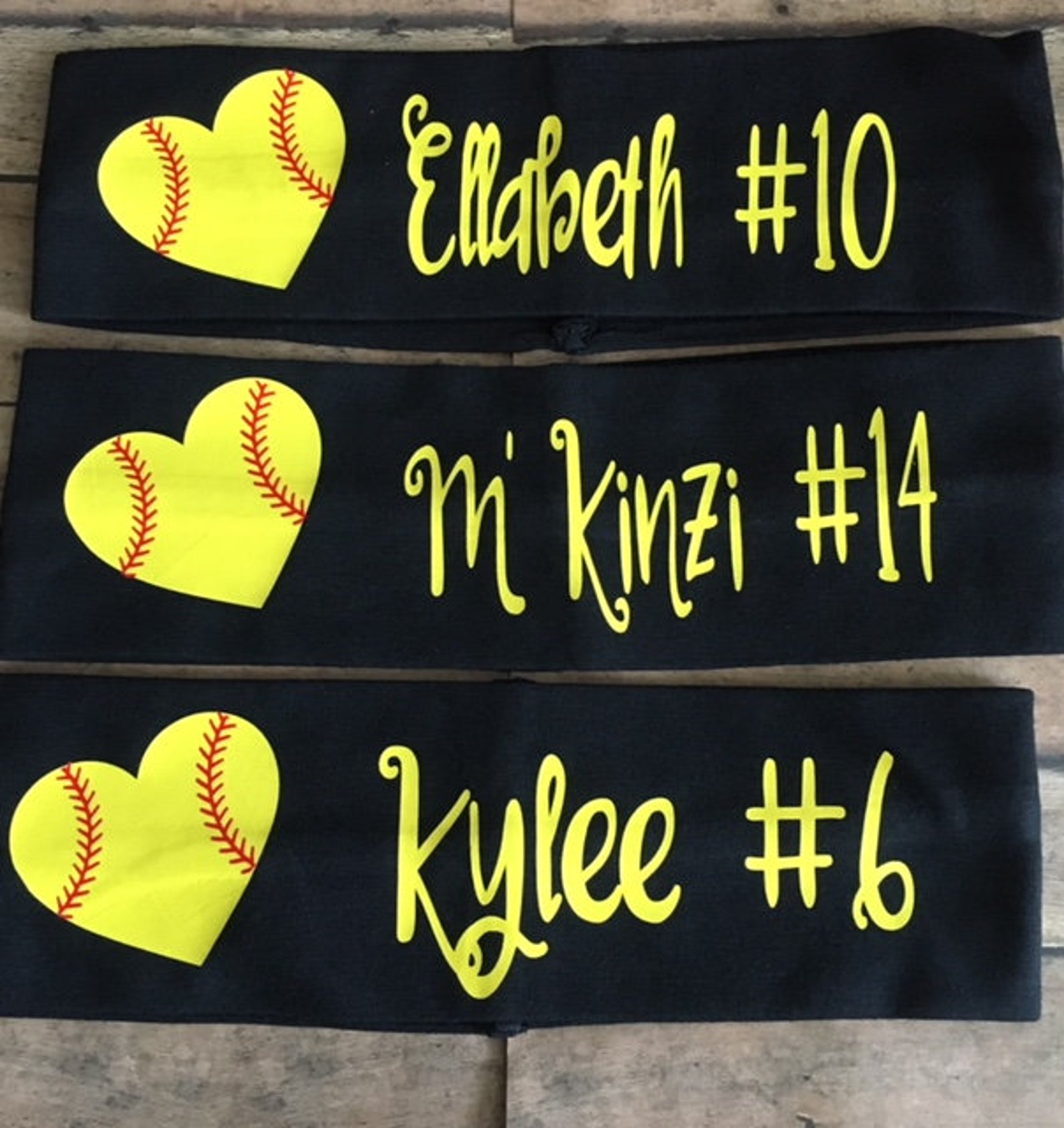 Softball 2.5 Personalized Name/Team Name Sports Etsy