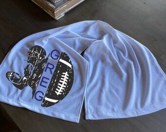 Football/Football Team/Football Player Personalized Cooling Towel and Bottle Holder/Football Cooling Towel/Football Gift