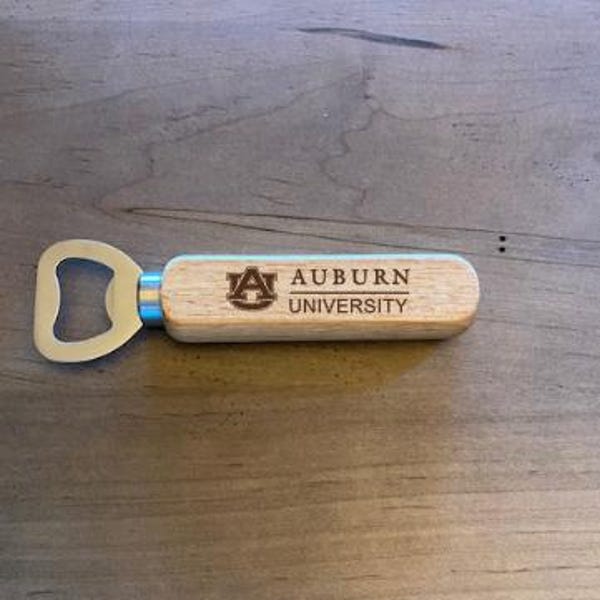 Auburn University Engraved Bottle Opener/Auburn/AU Custom Bottle Opener