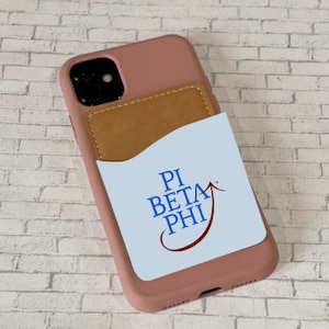 Pi Beta Phi/Pi Beta Cell Phone Card Caddy/Holder