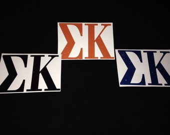 Sigma Kappa SororityDecal 3x4"