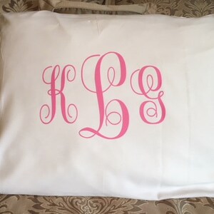 Personalized Initial Standard Pillowcase