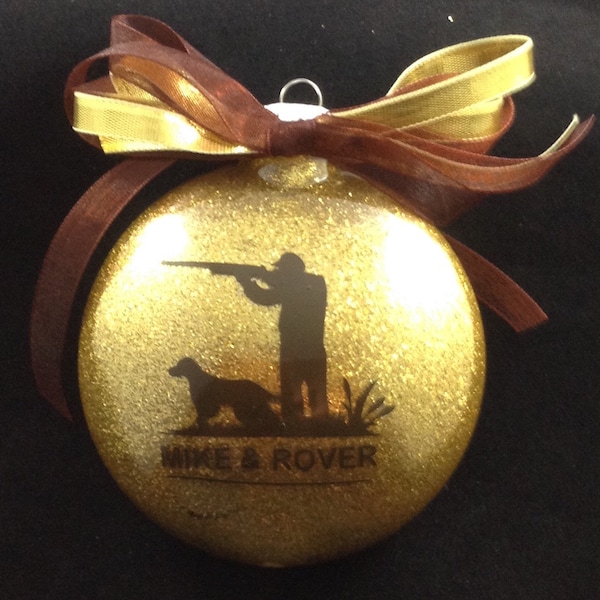 Hunting Christmas Ornaments - Etsy