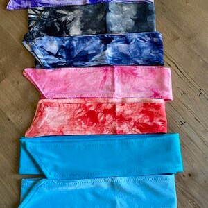Personalized Softball Tieback Moisture Wicking Sports Headband 2.5" Wide/Softball Headband/Softball Team Tieback Headband/Softball Team Gift image 10
