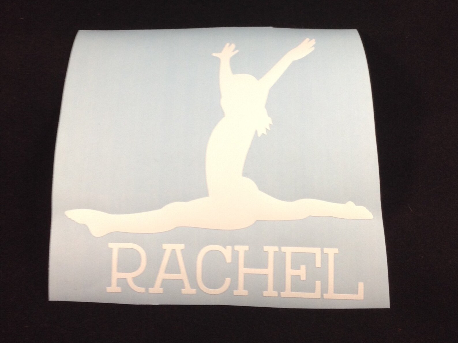 Gymnastics Decal/gymnast Decal/gymnastics Team Decal Etsy