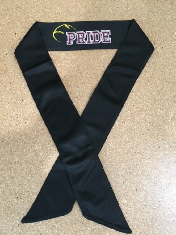 Personalized Softball Tieback Moisture Wicking Sports Headband 2.5" Wide/Softball Headband/Softball Team Tieback Headband/Softball Team Gift