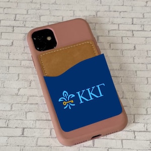 Kappa Kappa Gamma Tarjeta de teléfono celular Caddy/Titular de la tarjeta/regalo