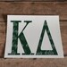 Alpha Gamma Delta/alpha Gam Sorority Decal - Etsy