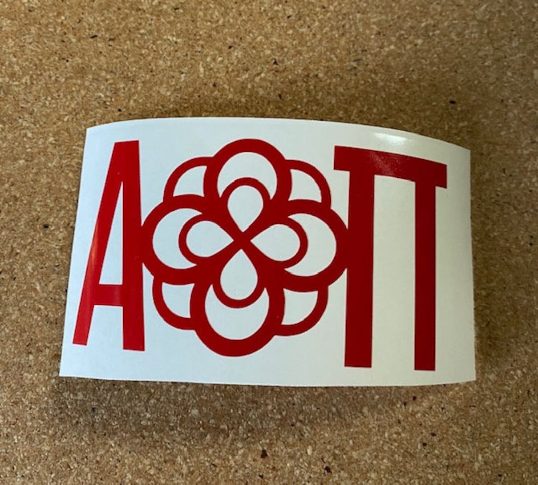 Aopi Symbol Alpha Omicron Pi Sorority Decal - Etsy
