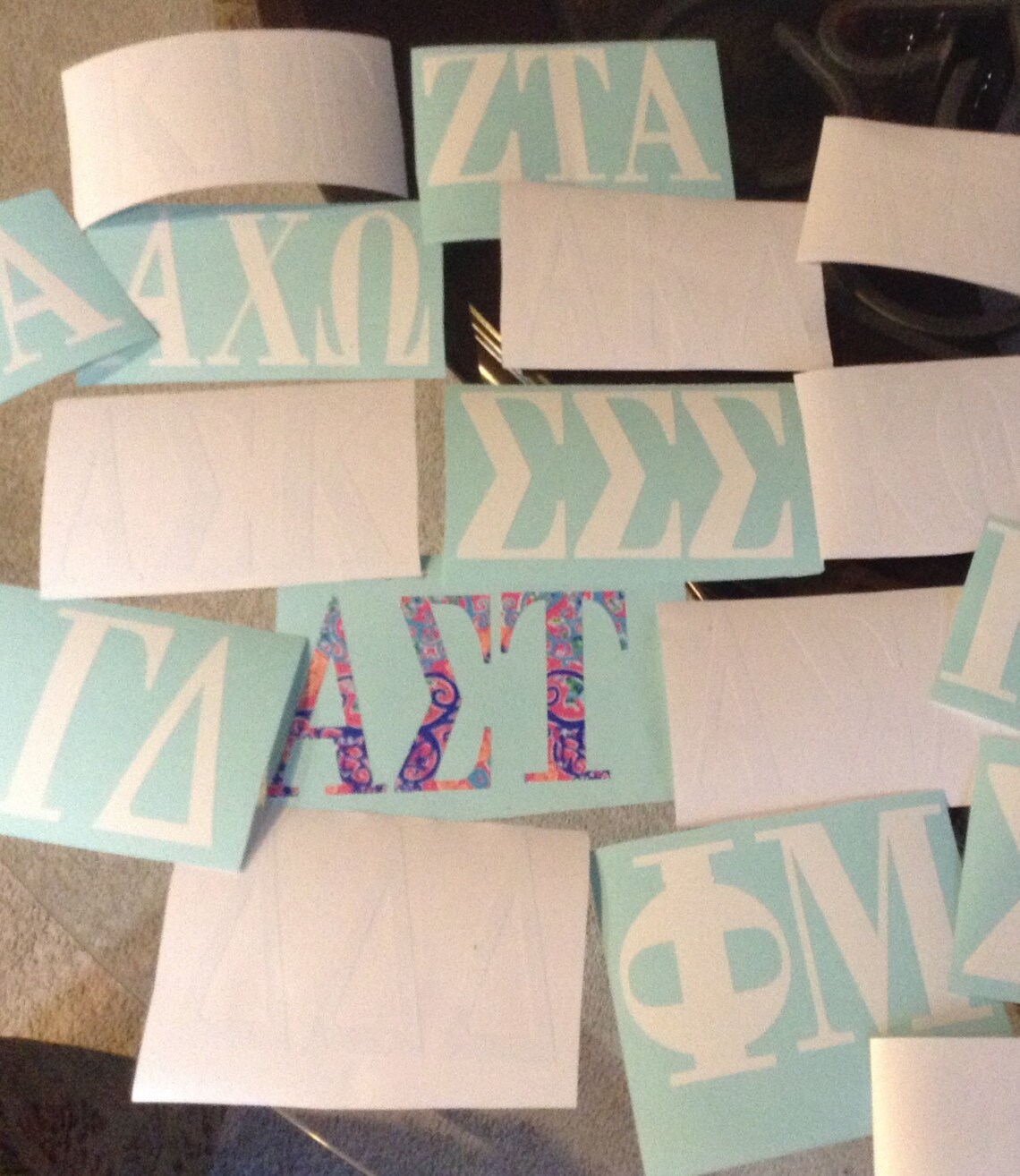 Phi Sigma Sigma Heart/triangle Sorority Decal Laptop Tumbler Etsy