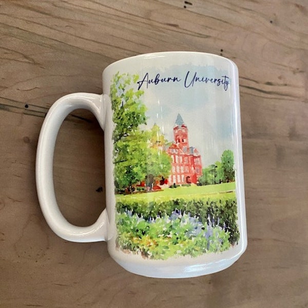 Auburn Coffee Mug Etsy