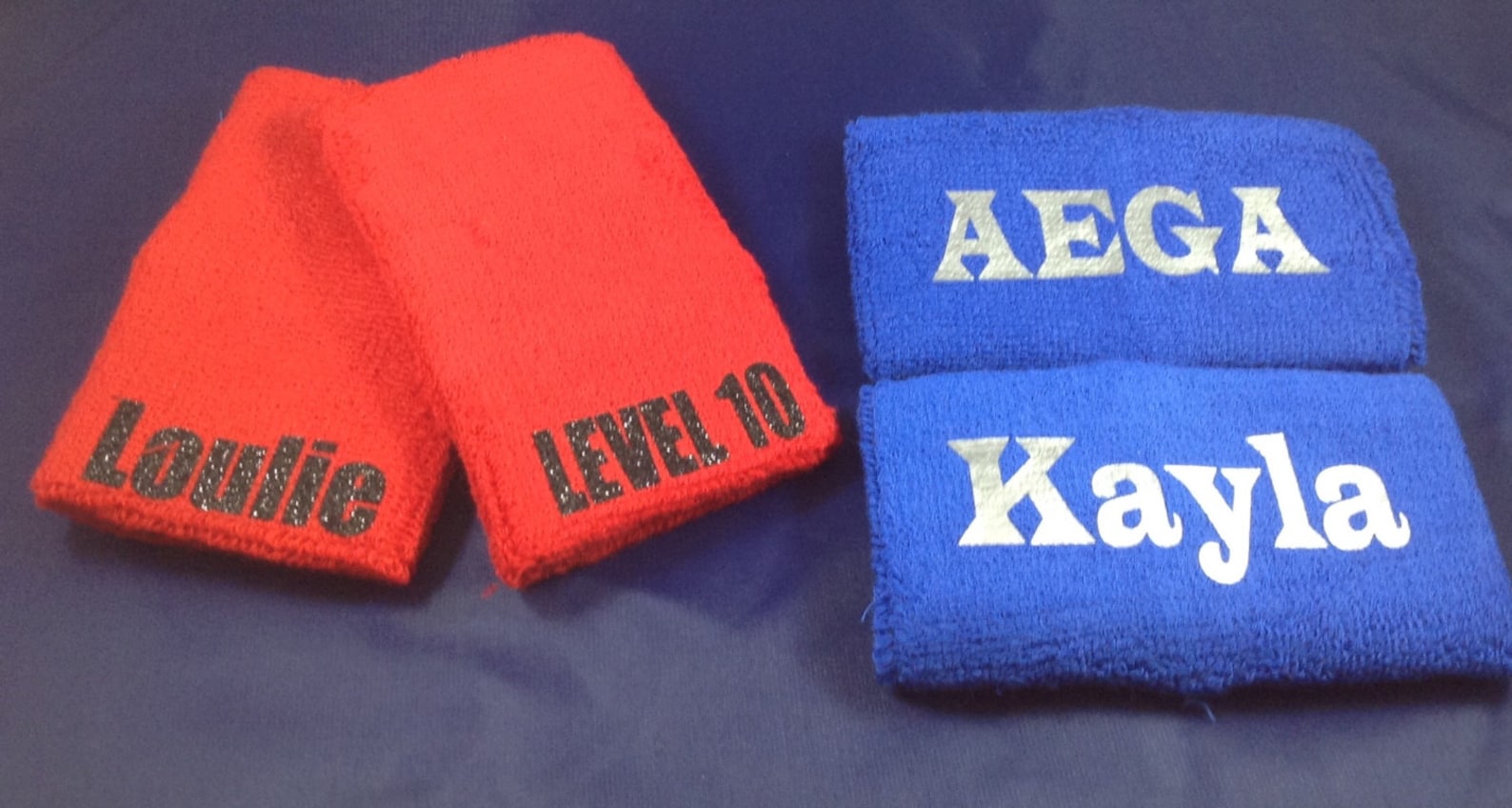 Personalized 6 Gymnastics Wristbands a Set of 2 Bands Etsy