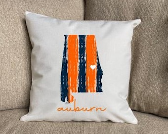 Auburn University 15"x15" Pillow/Auburn University Pillow/Auburn Pillow/Auburn University Pillow