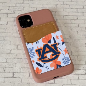 Auburn University / AU / Auburn Tigers Tarjeta de teléfono celular Caddy / Titular