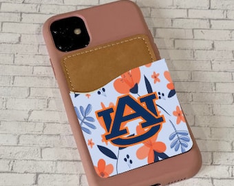 Auburn University/AU/Auburn Tigers Cell Phone Card Caddy/Holder