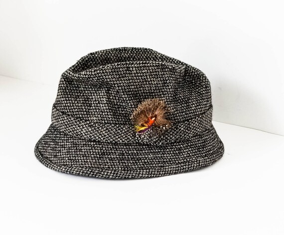 tweed fedora hat