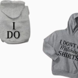 Matching Dog and Owner set, Matching dog and owner sweatshirt set, Personalized dog shirt, Dog sweatshirt, , Dog and human outfit