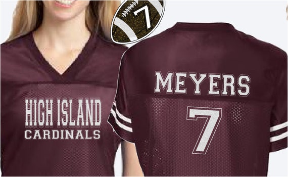custom football jerseys for girlfriends