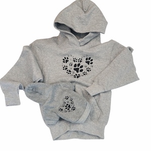 Dog Hoodie for Dogs, Matching Dog Sweaters, Dog and owner set, Dog clothes for small Dog, Clothing for Large Dogs, Matching Dog shirt