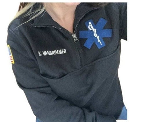 Reflective EMS Emt or Paramedic Jobshirt Jacket, With Radio Pocket