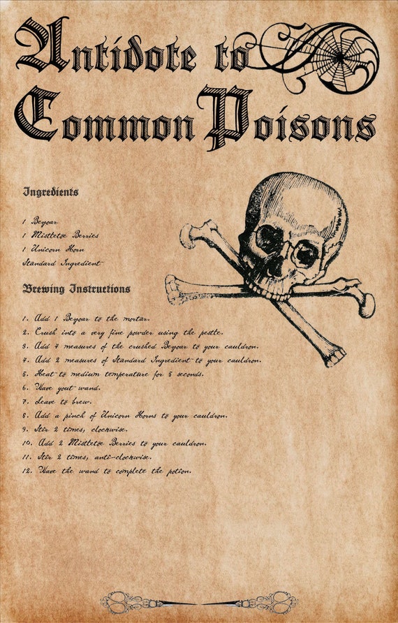 Spells and potions pdf reader
