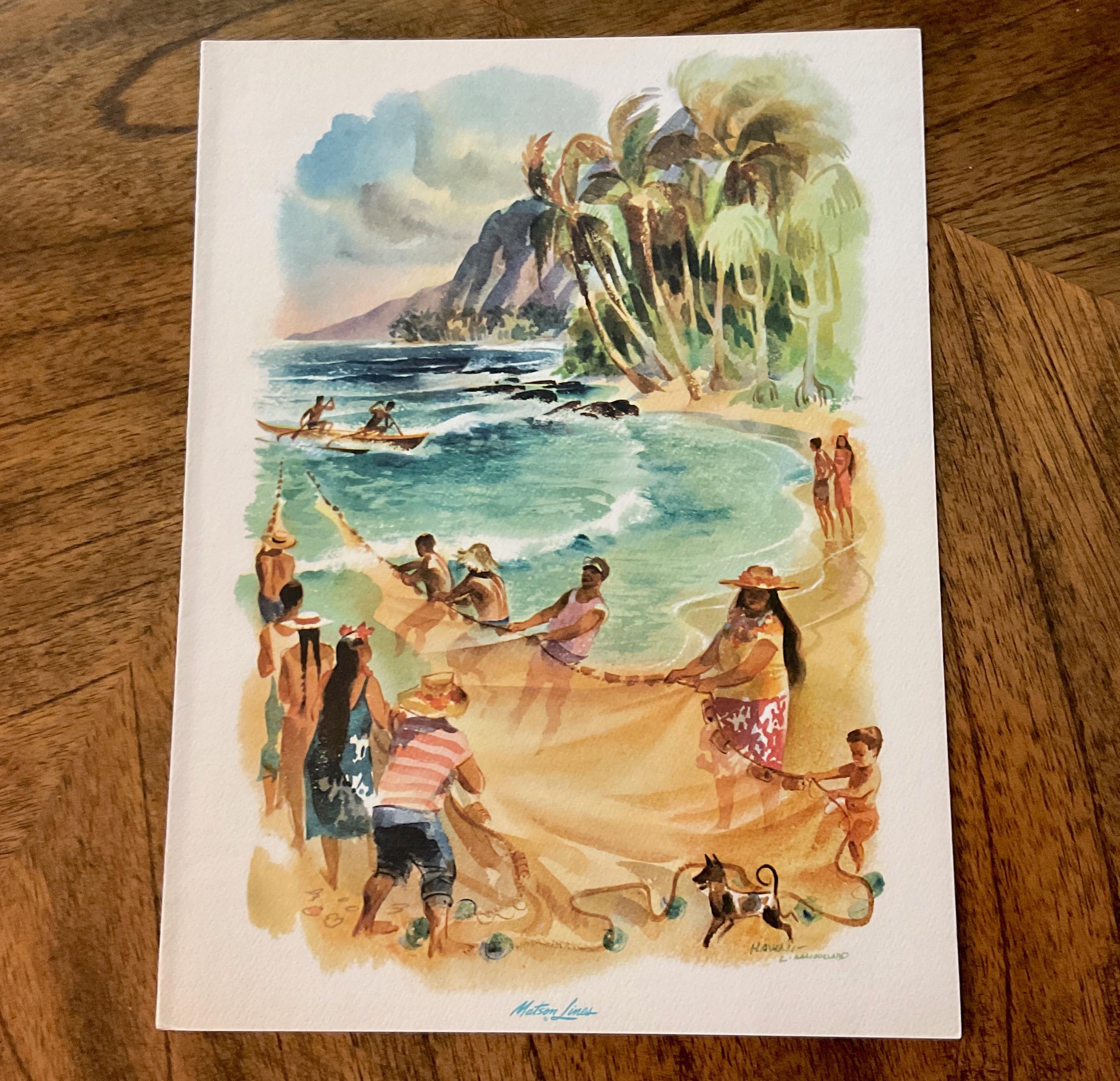 Hawaiian Menu Art - Etsy