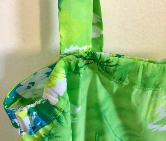 Vintage Handmade Aloha Muumuu Dress (L to XL) - T… - image 5