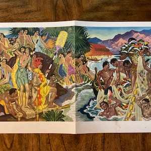 Hawaiian Menu Art - Etsy