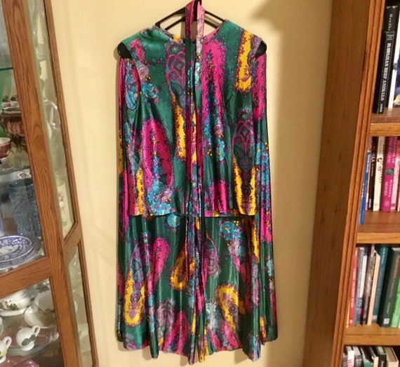 Vintage Handmade Aloha Pants Dress with Separate … - image 1